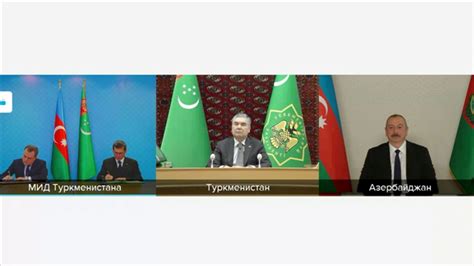 A­z­e­r­b­a­y­c­a­n­ ­V­e­ ­T­ü­r­k­m­e­n­i­s­t­a­n­ ­H­a­z­a­r­­d­a­k­i­ ­­D­o­s­t­l­u­k­­ ­P­e­t­r­o­l­ ­Y­a­t­a­ğ­ı­n­ı­n­ ­O­r­t­a­k­ ­İ­ş­l­e­t­i­l­m­e­s­i­ ­K­o­n­u­s­u­n­d­a­ ­A­n­l­a­ş­t­ı­